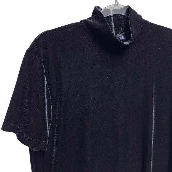 Vintage Y2K Gap Velvet Velour Knit Sweater Top - Picture 3 of 8